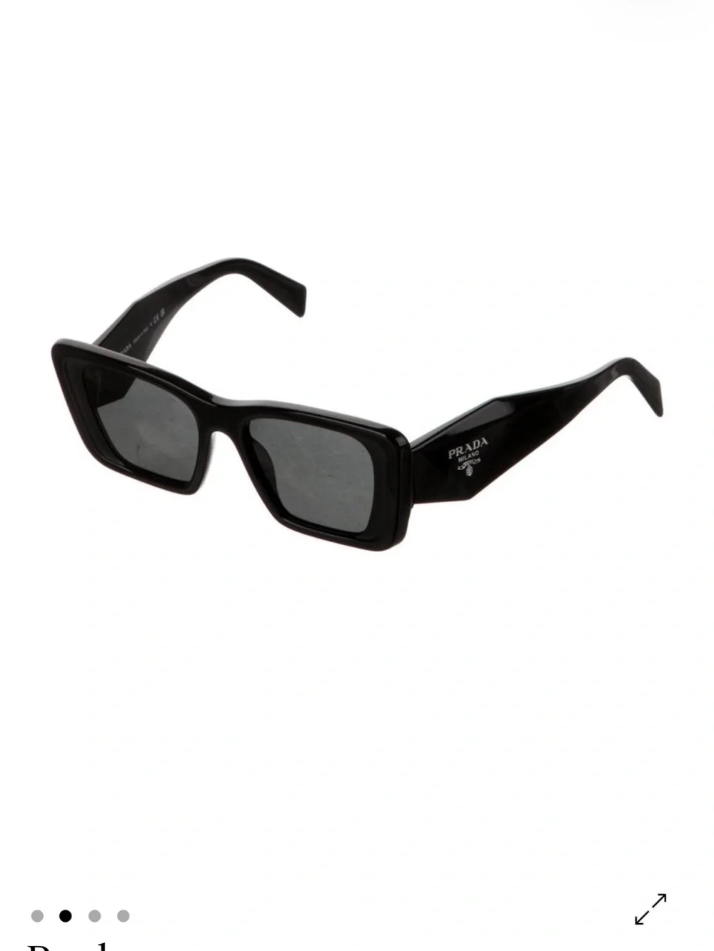 Prada bold rectangular